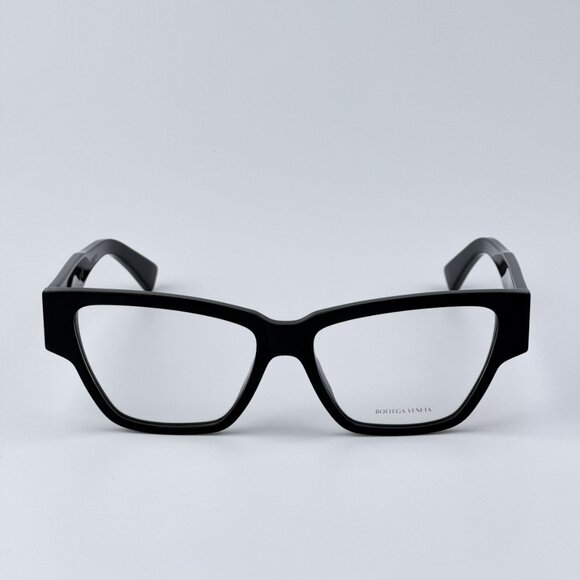 Bottega Veneta BRAND NEW Eyeglasses BV1288O 001 Black Cat Eye Unisex - Picture 5 of 12